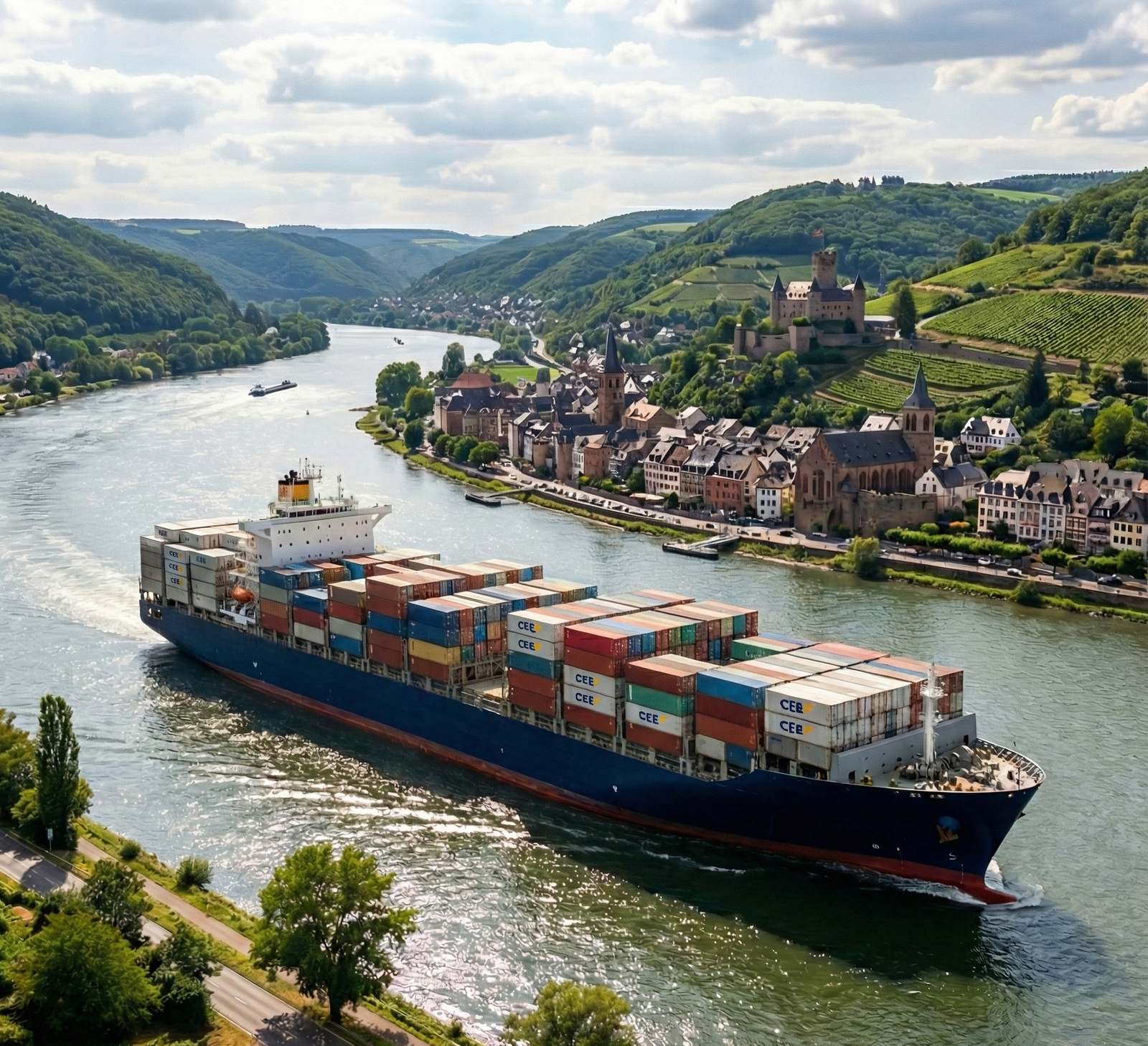 River Barge Transport