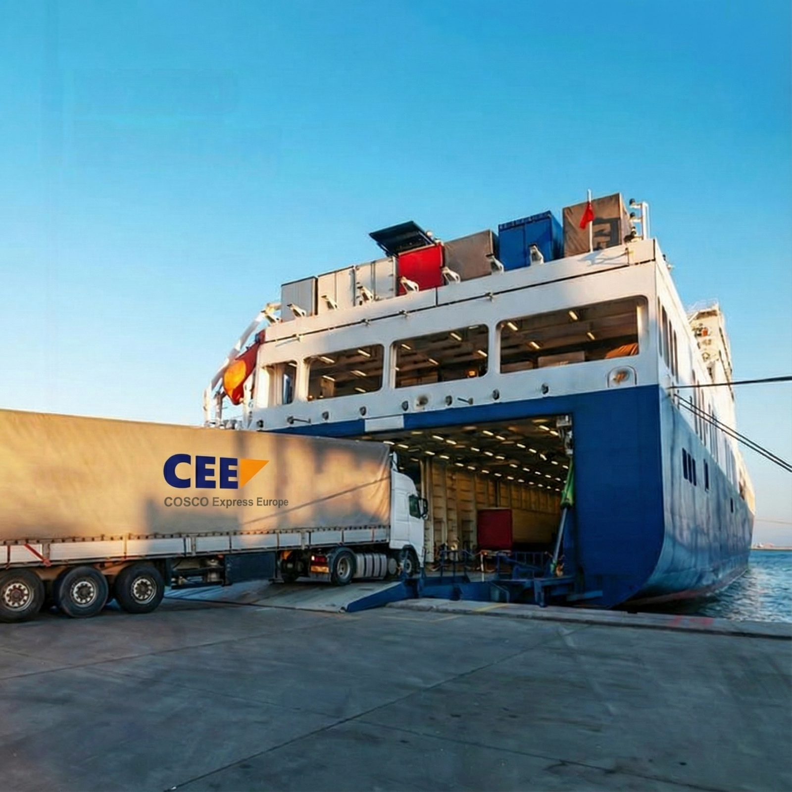 Ro-Ro & Ro-Off Sea Freight Vehicle & Machinery Logistics